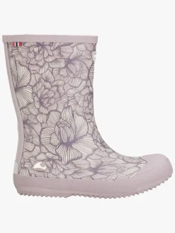 Viking Indie Print Gummistøvler, Dusty Pink/Cream