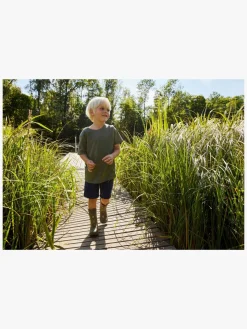 Viking Indie Print Gummistøvler, Khaki/Linen