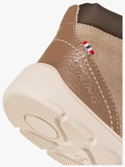 Viking Molde Barefoot Mid TEX 2V Jr Sneakers, Dark Natural