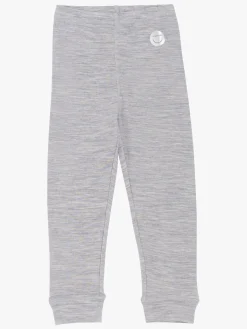 Viking Soft Merino Lange Underbukser Merinomix, Grå/Lysegrå