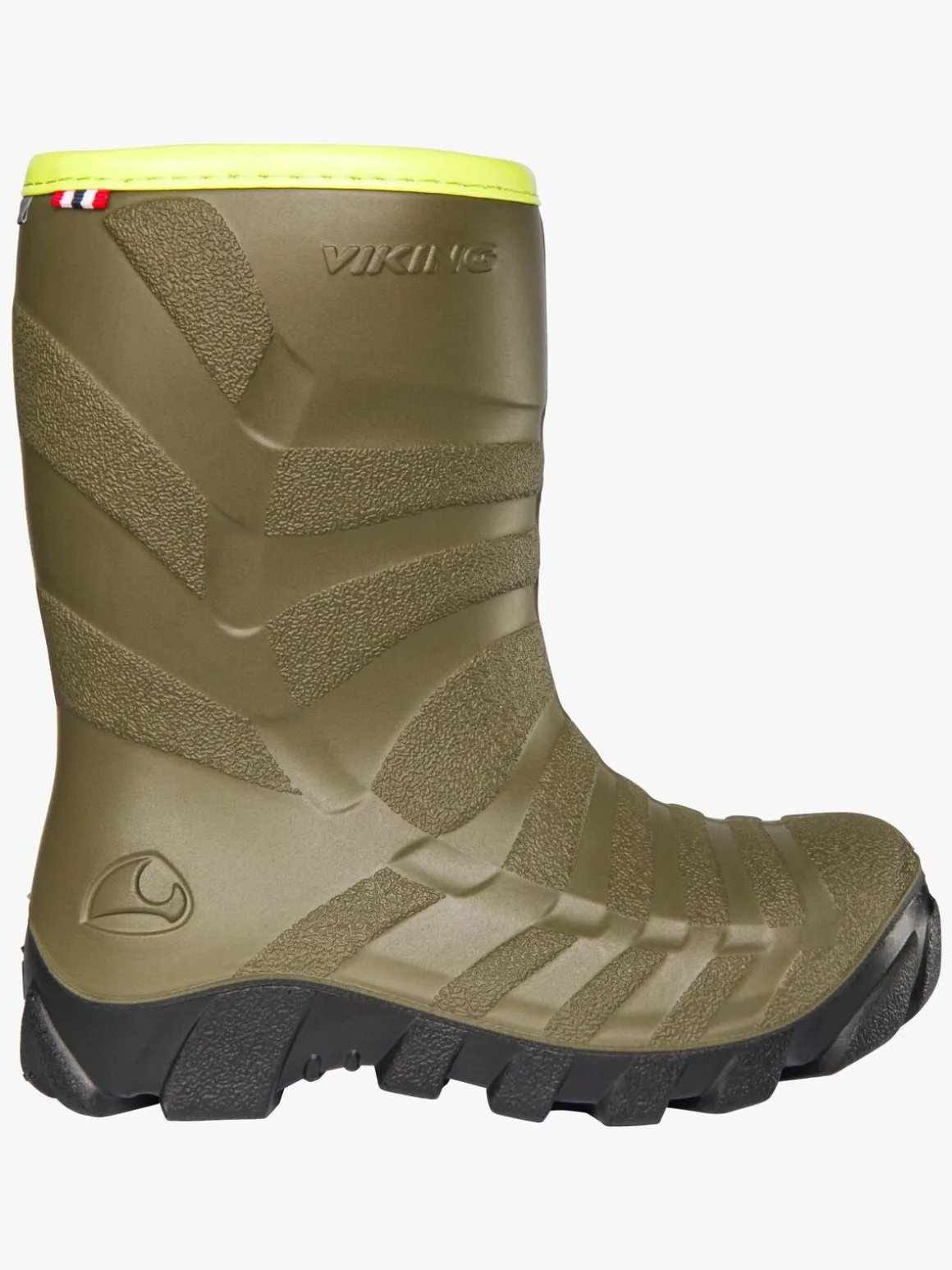 Viking Ultra Forede Gummistøvler, Khaki/Sort