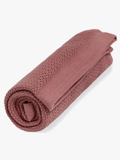 Vinter & Bloom Soft Grid Hæklet Babytæppe, Evening Rose