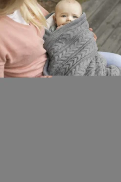 Vinter & Bloom Tæppe Cuddly, Dove Grey