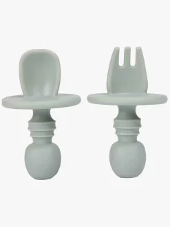 Virgel Tallerken & Bestik Silikone, Sage