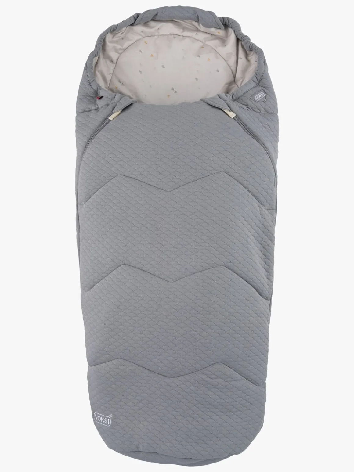 Voksi Breeze Light Kørepose, Grey Footprints