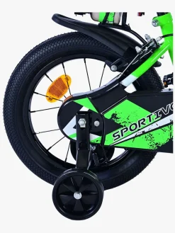 Volare Sportivo Cykel 12 Tommer, Grøn/Sort