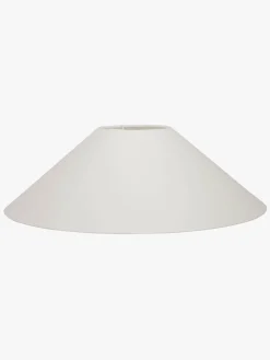 Watt&Veke Basic Flat Lampeskærm 36, Hvid