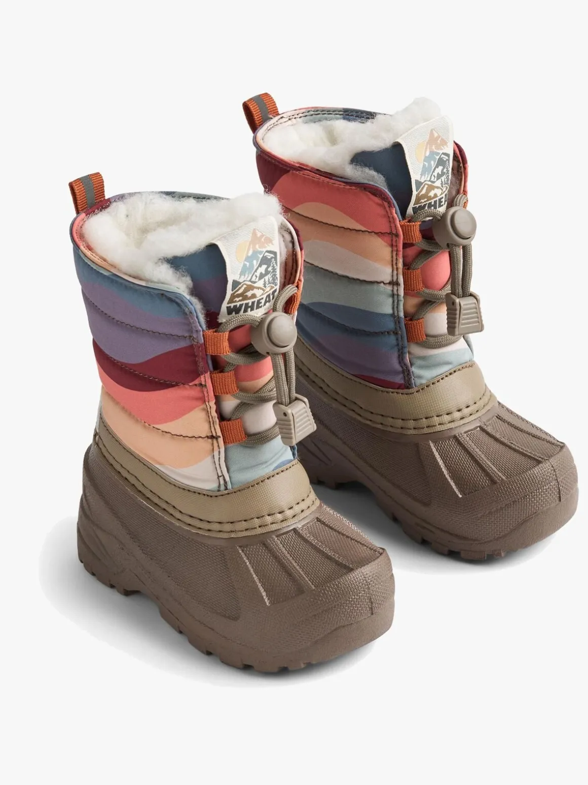 Wheat Aleex Vinterstøvler, Rainbow Waves