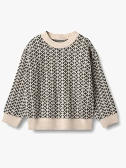 Wheat Elias Trøje, Warm Sand Melange