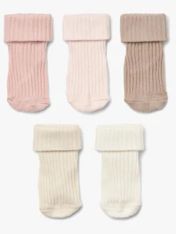 Wheat Gaveæske Evig Strømper 5-pak, Rose