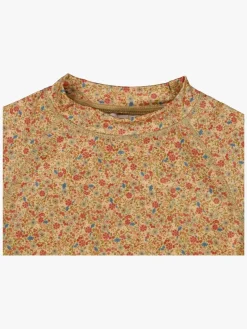 Wheat Jackie Badetrøje, Small Porcelain Flowers