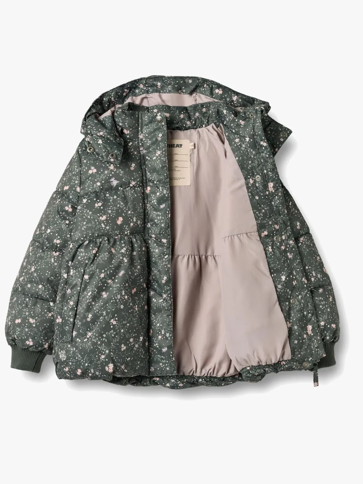 Wheat Karla Dynejakke, Forest Lake Checked Flowers