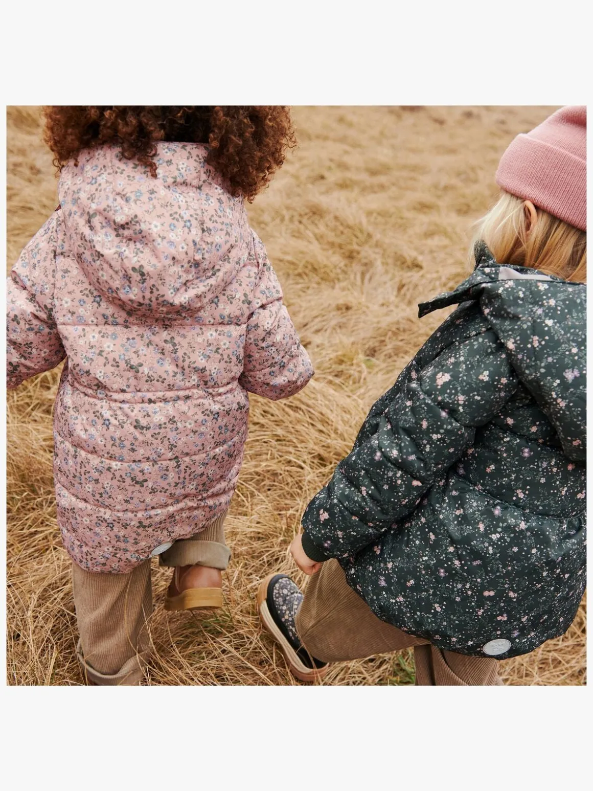 Wheat Karla Dynejakke, Forest Lake Checked Flowers