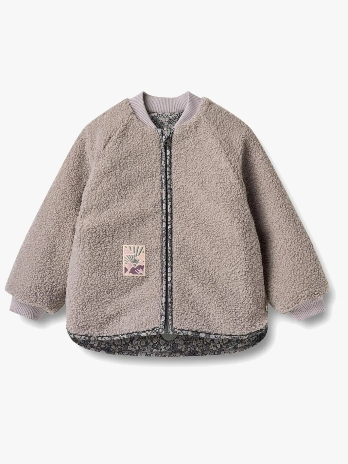 Wheat Lake Vendbar Termojakke, Black Sea Flowers