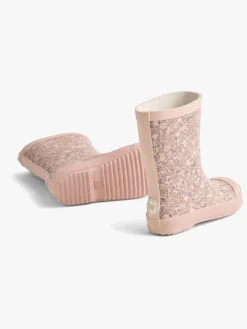 Wheat Muddy Gummistøvler, Powder Flower Meadow