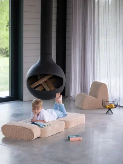 Wigiwama Flip Foldbar Stol 150x60 cm, Brown Sugar