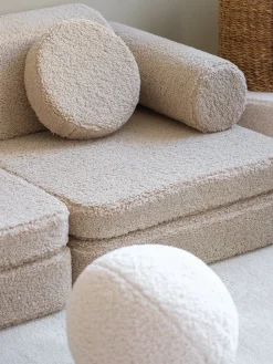 Wigiwama Play Bygbar Sofa 272x156 cm, Biscuit