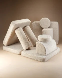 Wigiwama Play Bygbar Sofa 272x156 cm, Biscuit