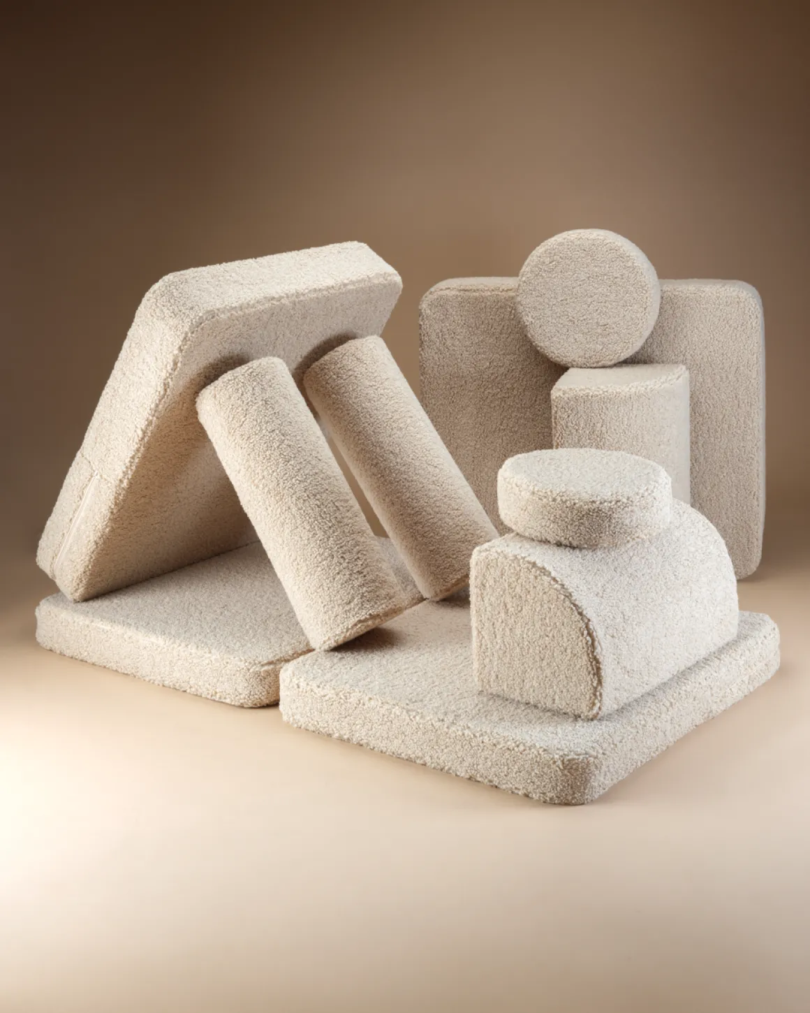 Wigiwama Play Bygbar Sofa 272x156 cm, Biscuit