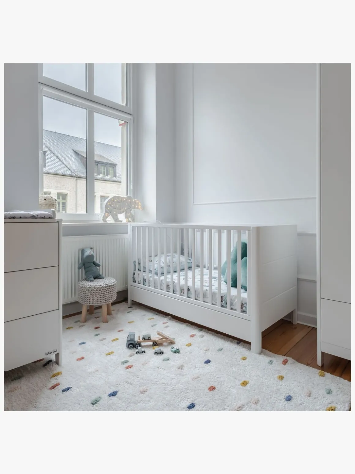 Woodies Smooth Tremmeseng, Hvid