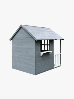 Woodlii Legehus, Grå/Hvid