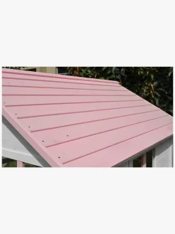 Woodlii Legehus, Hvid/Lyserød