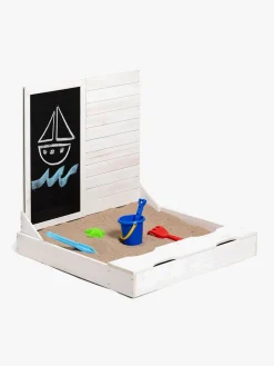 Woodlii Sandkasse m. Tavle, Hvid