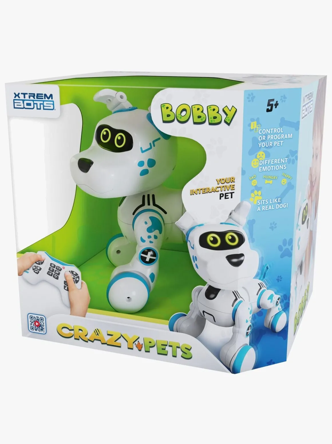 Xtrem Bots Bobby Fjernstyret Robothund