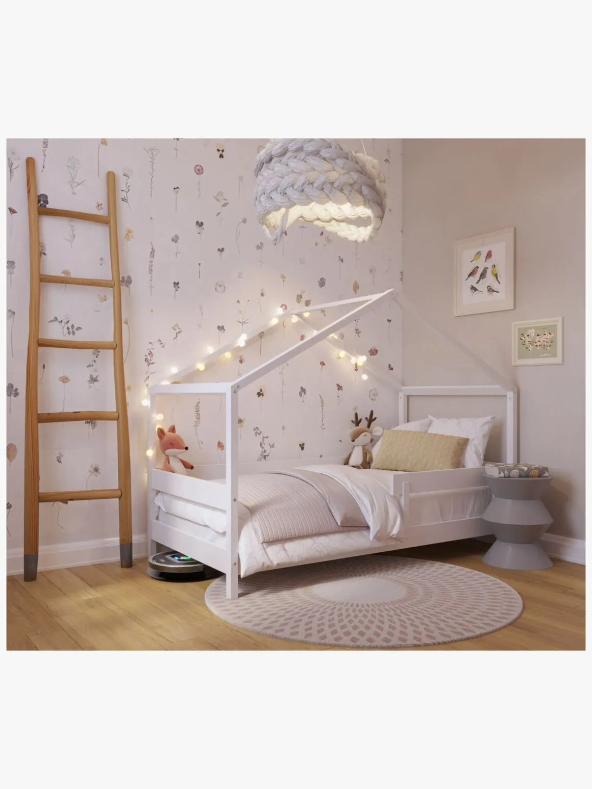 Yappy Kids Husseng 89x169x135, Hvid