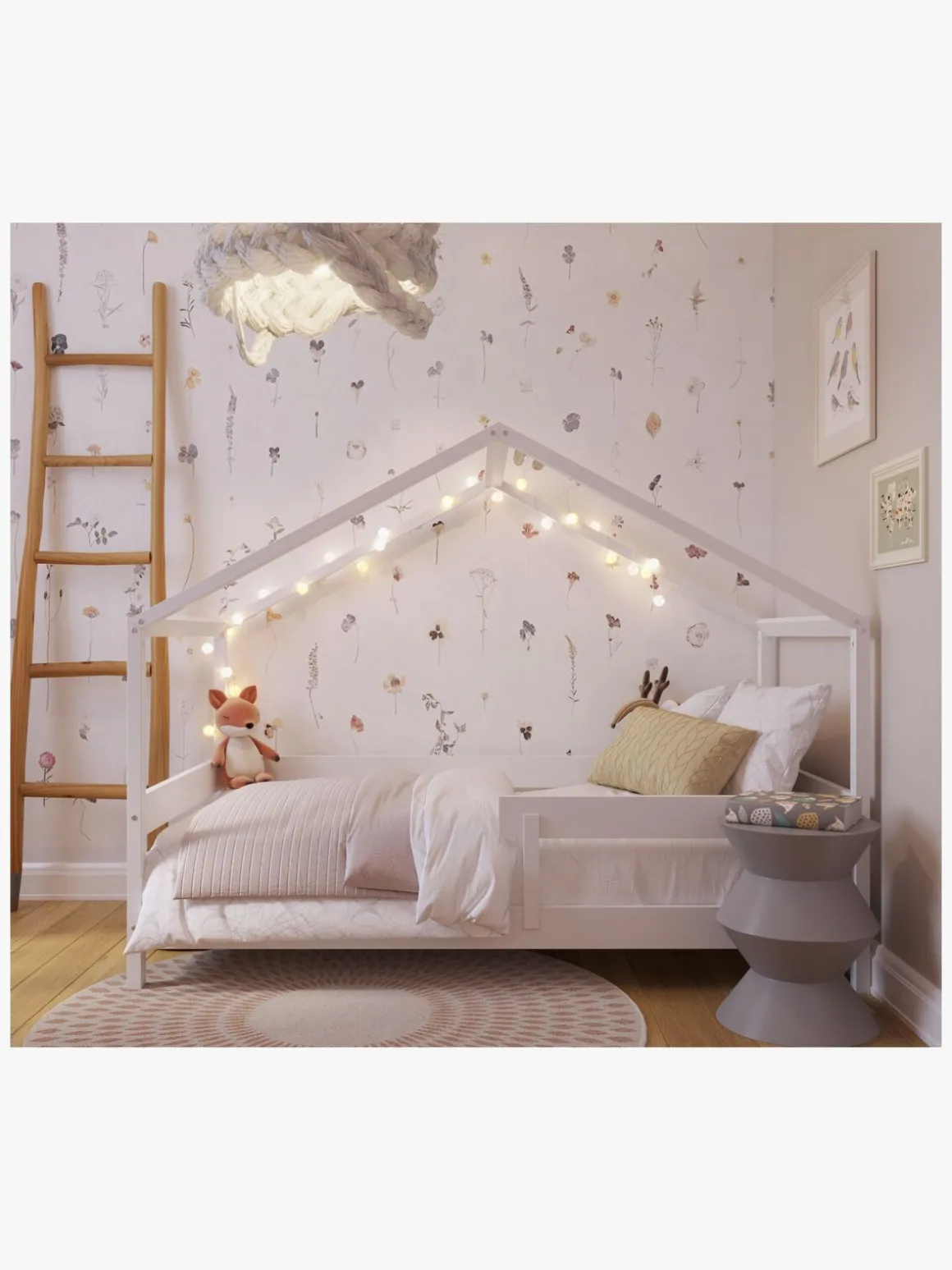 Yappy Kids Husseng 89x169x135, Hvid