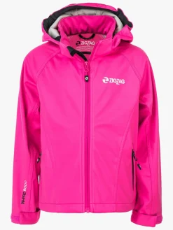 ZigZag Grand Softsheljakke, Pink Glo